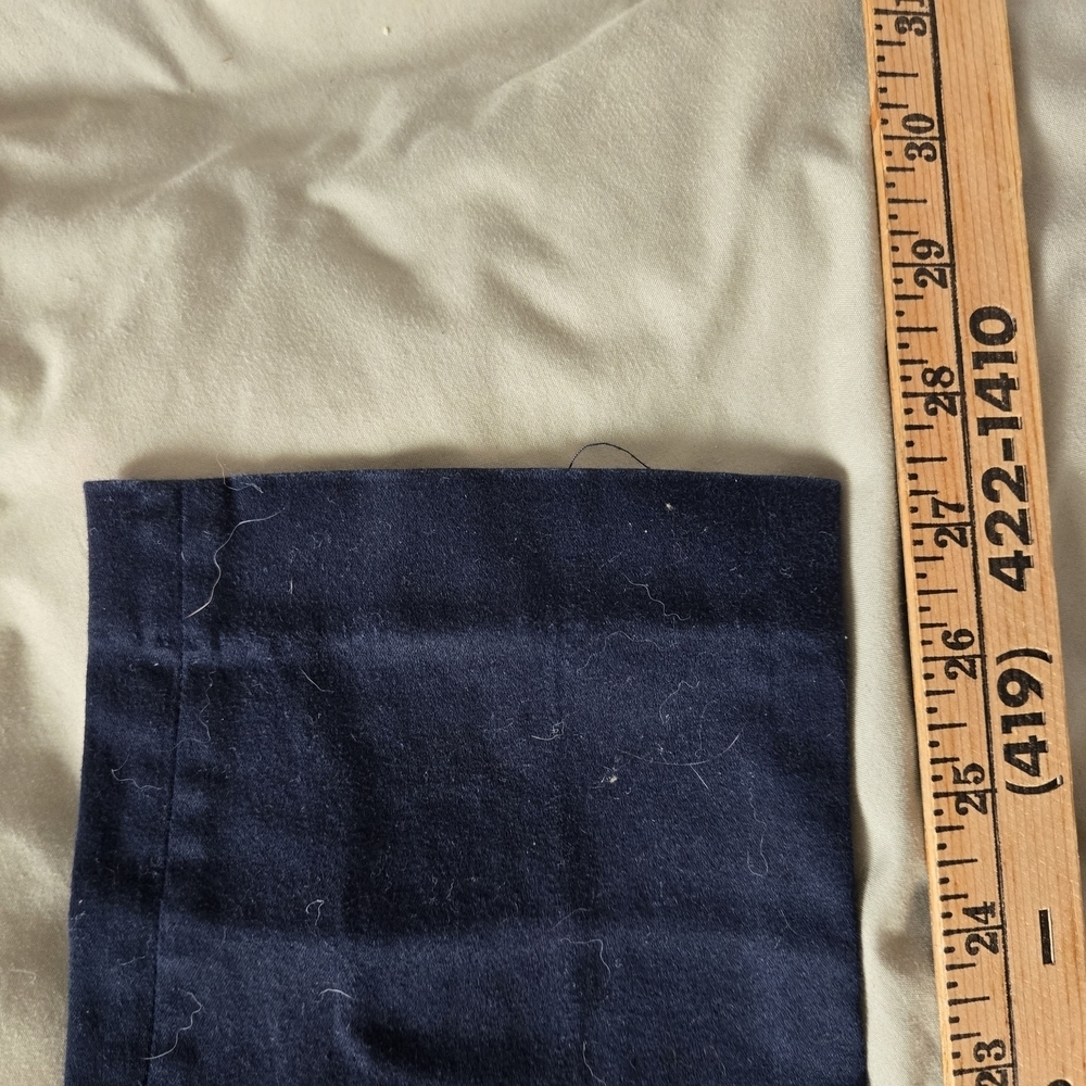 Micheal Kors Slim Fit Navy Blue Trousers - Picture 8 of 8